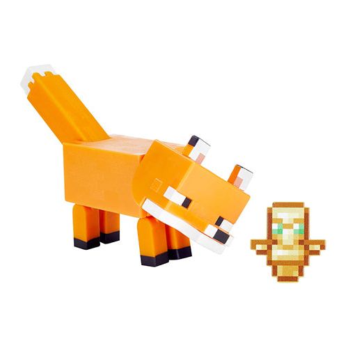 Minecraft figur ræv