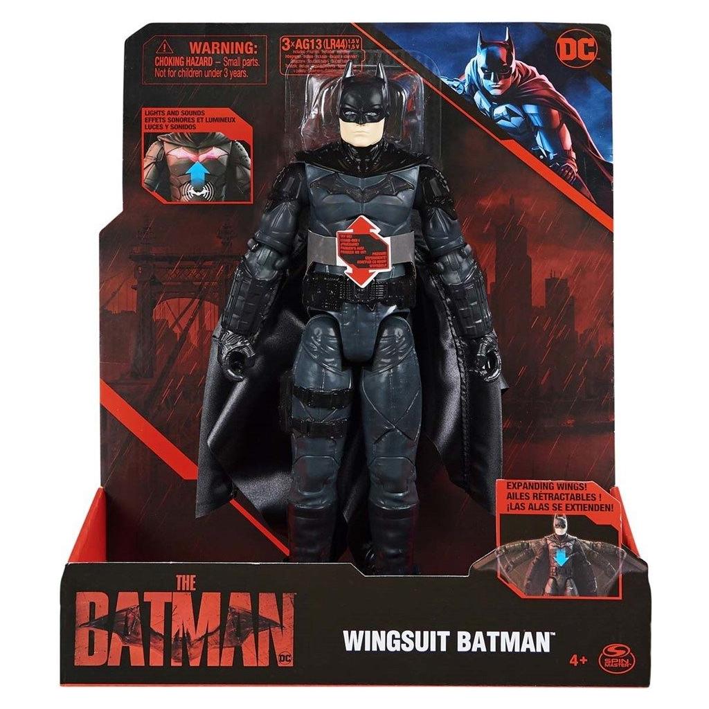 Batman 30 cm figur med lys, lyd og bevægelse