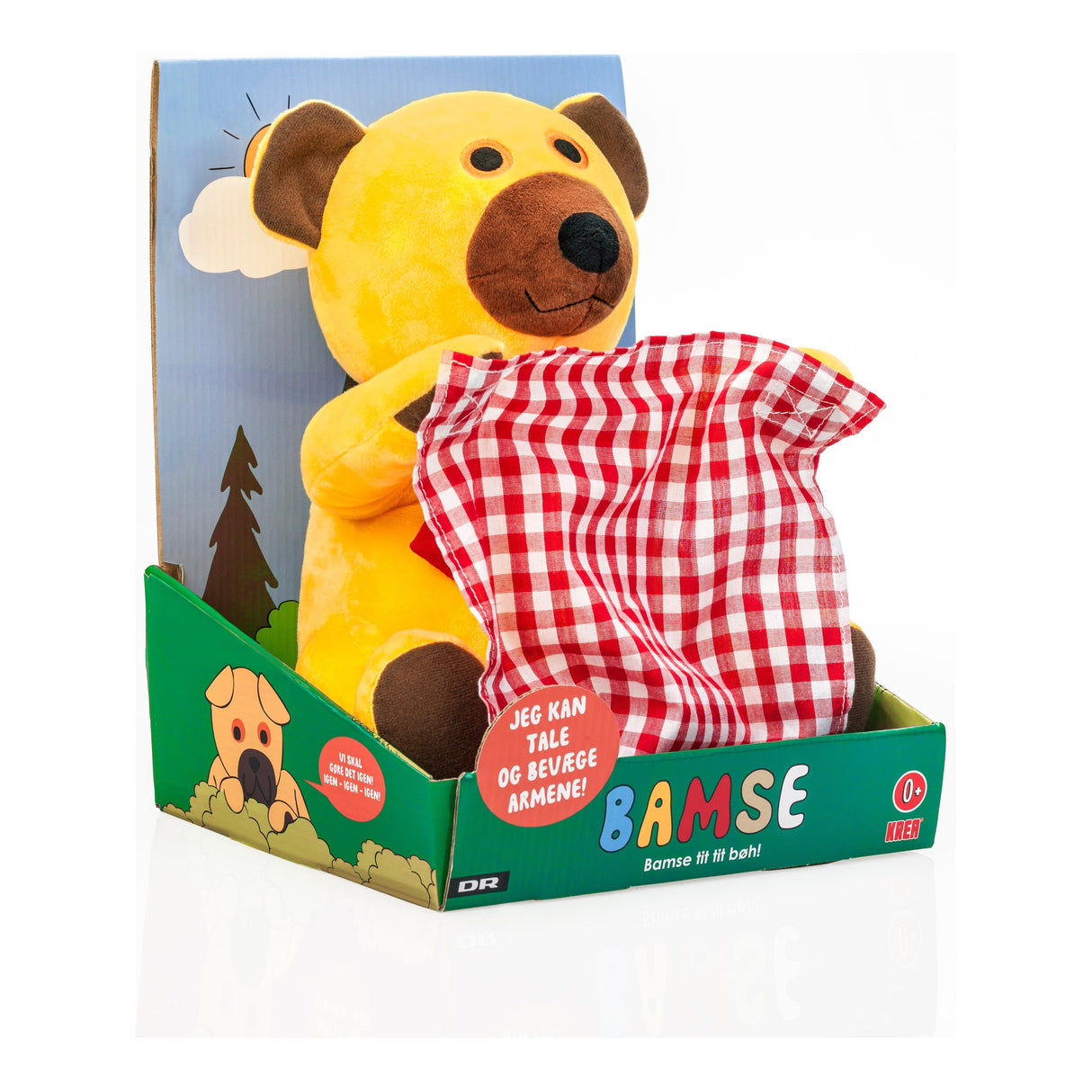 Titte-Bøh Bamse DR inkl. tæppe