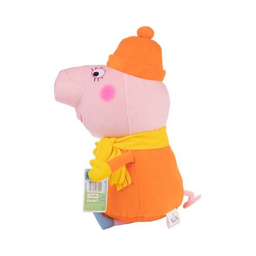 Gurli Gris kæmpe bamse i vintertøj 50 cm