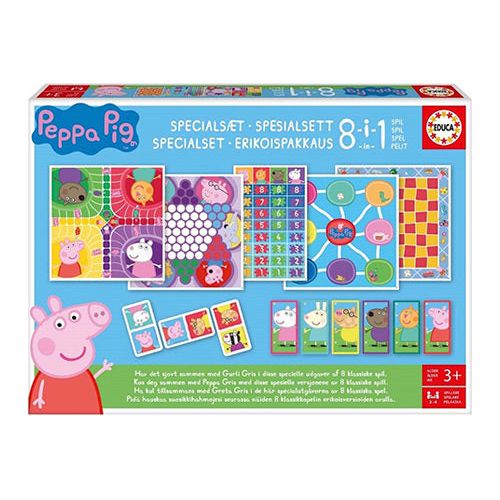 Gurli Gris brætspil 8 i 1