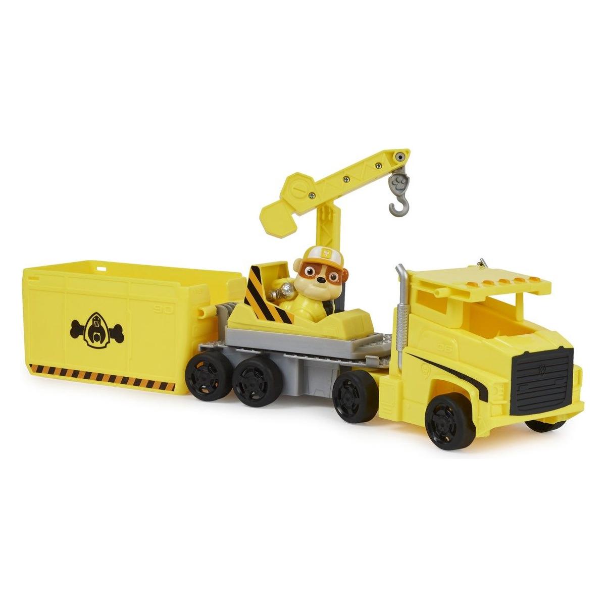 Paw Patrol Big Trucks køretøj incl figur RUBBLE