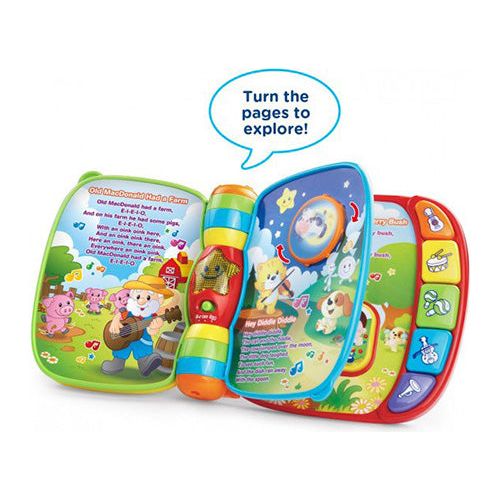 VTech musikbog med børnesange (Dansk)