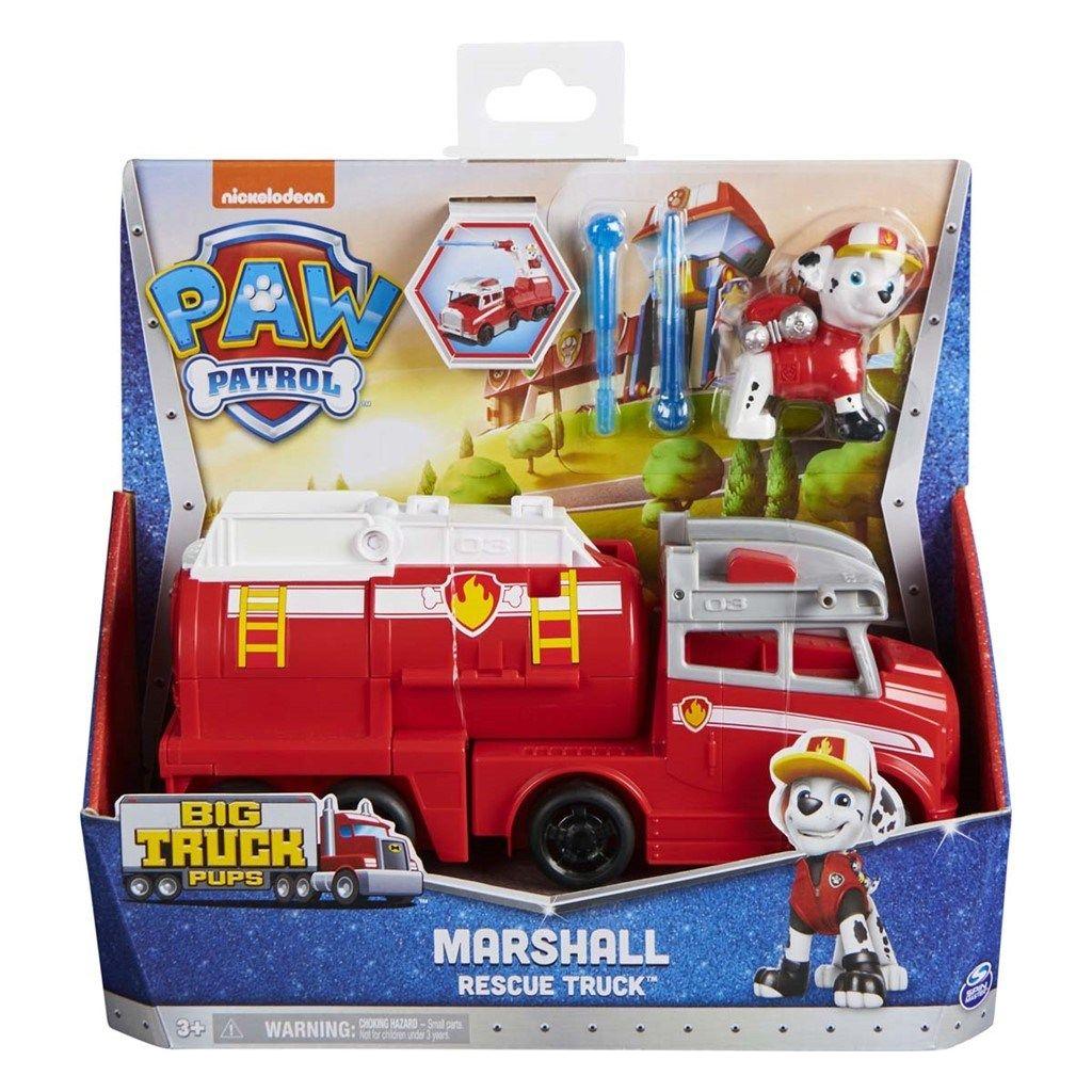 Paw Patrol Big Trucks køretøj incl figur MARSHALL