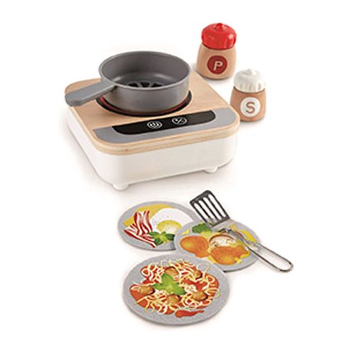 Hape køkkensæt med lyd indeholder 8 dele