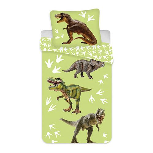 Dinosaur Junior Sengesæt 100x140 cm Sengetøj Bomuld