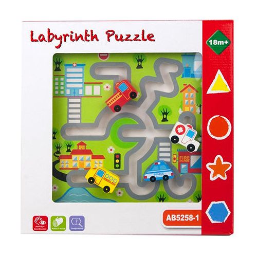 Labyrint i bæredygtigt træ