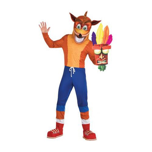 Crash Bandicot kostume XL (Voksen)