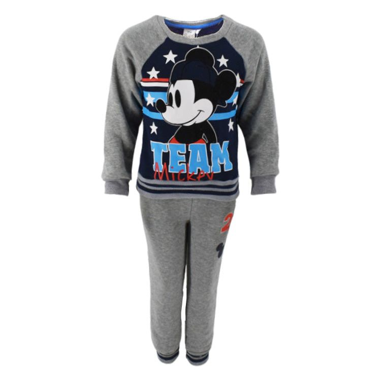 Mickey Mouse Joggingsæt Grå 3-8 år