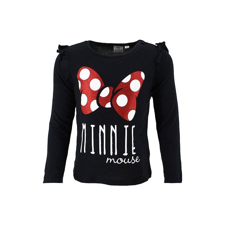Minnie Mouse longsleeve - sort