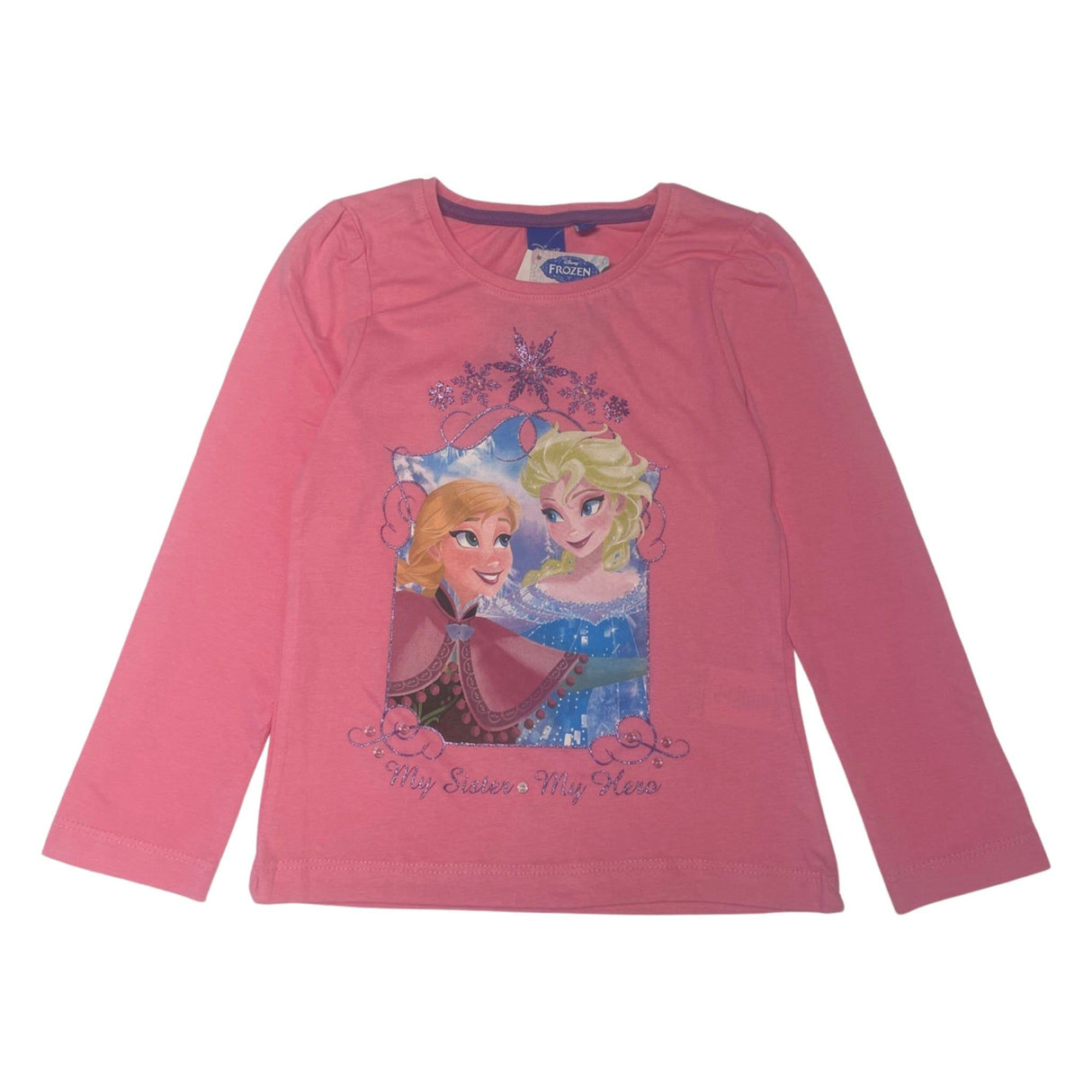 Frozen "My sister, My hero" langærmet bluse