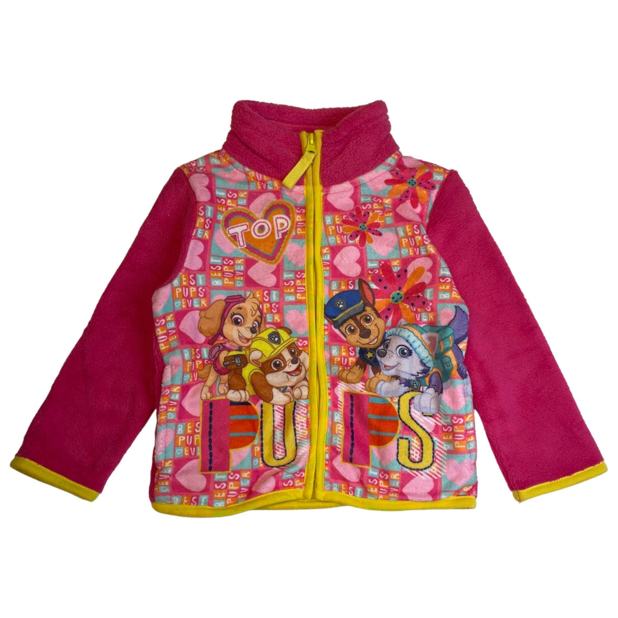 Paw patrol Pink fleecejakke