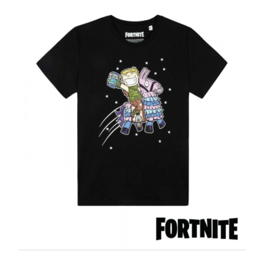Original Fortnite T-Shirt "Riding Lama"