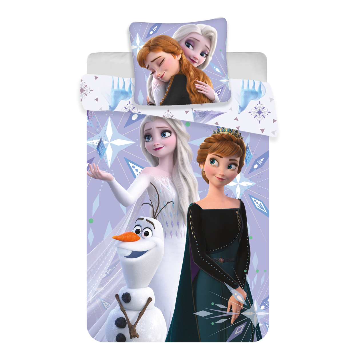 Frozen 2 Junior Sengesæt 100x140 cm Bomuld Sengetøj