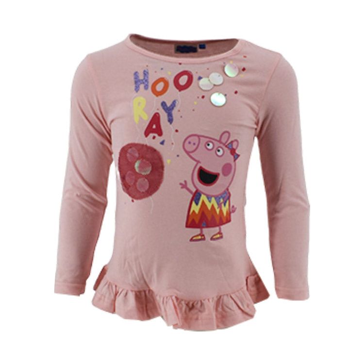 Gurli Gris Lyserød Kjole med palietter 3-8 år