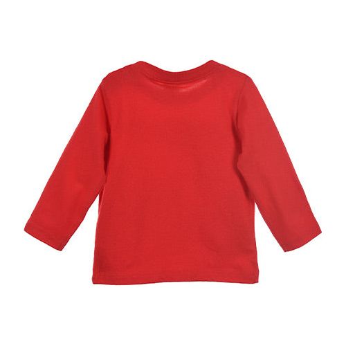 Disney Mickey & Pluto rød jule bluse 6-24 mdr