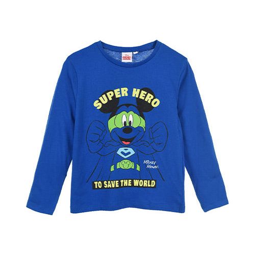 Mickey Mouse Superhero langærmet bluse blå