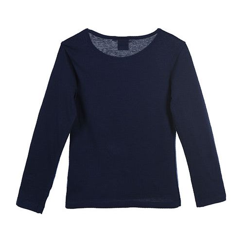 Frozen jule langærmet bluse navy