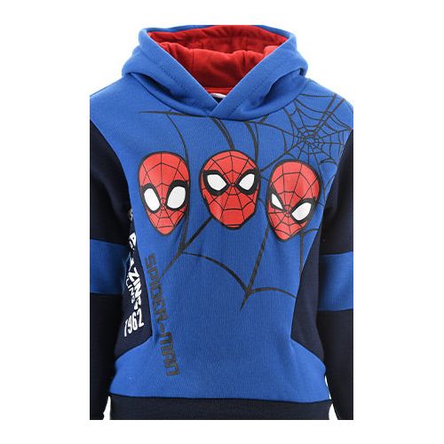 Spiderman joggingsæt m. hoodie blå