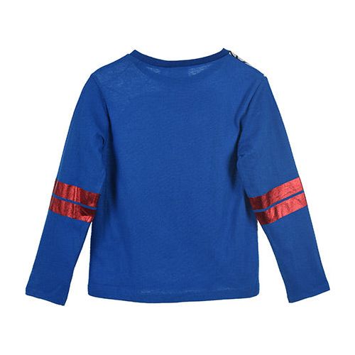 Spiderman langærmet bluse blå