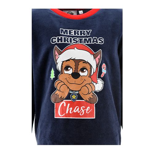 Paw Patrol pyjamas i flot gaveæske inkl. Julesok (Navy trøje)