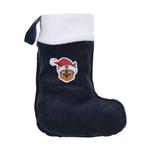 Paw Patrol pyjamas i flot gaveæske inkl. Julesok (Navy trøje)