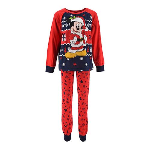 Disney Mickey Mouse jule pyjamas Rød