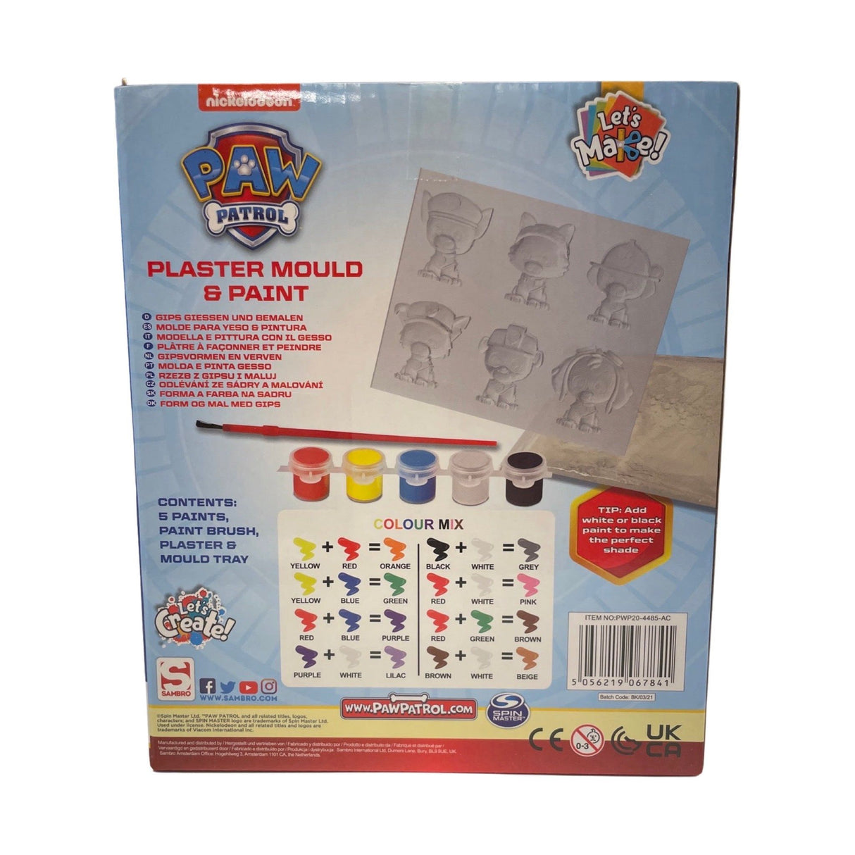 Paw Patrol kreativt "lav selv sæt"