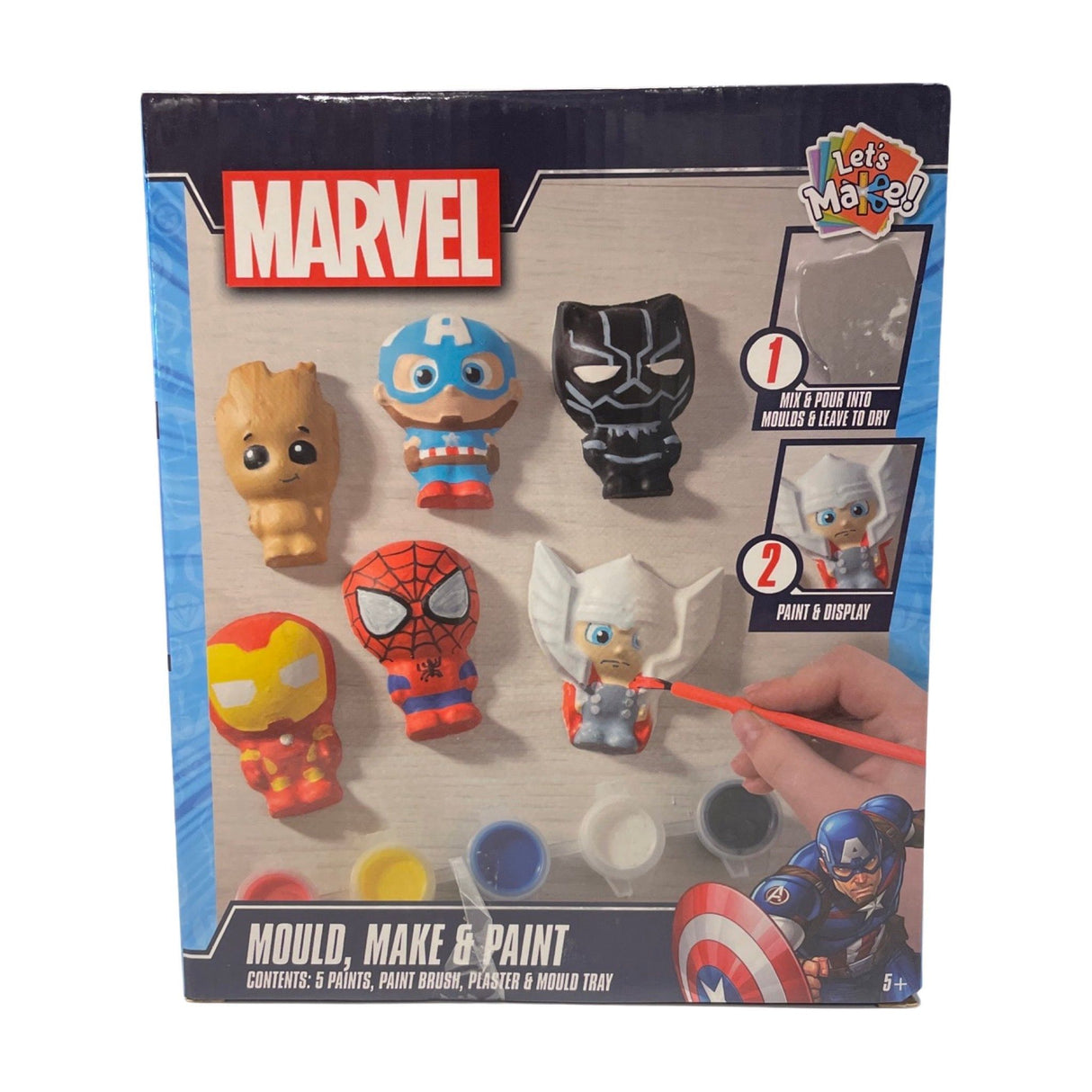 Marvel Superhelte kreativt "lav selv sæt"