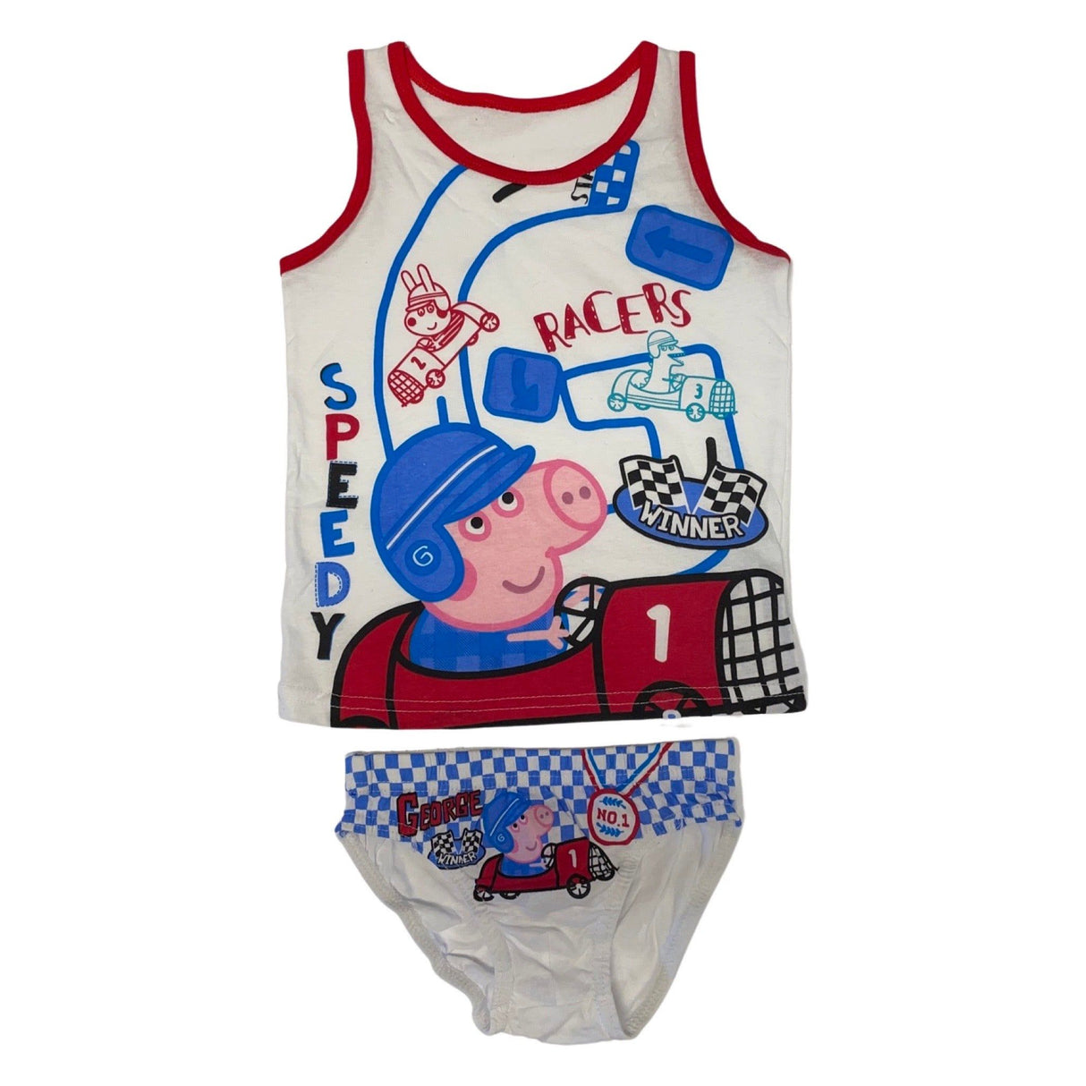 Gustav Gris "Speedy Racers" undertøjssæt