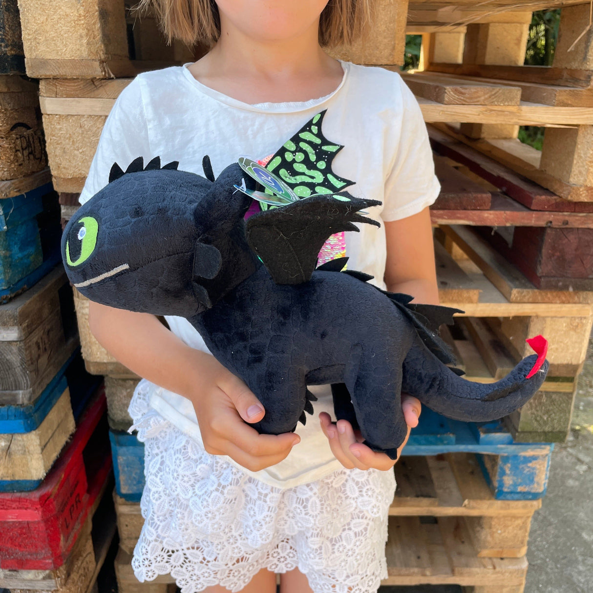 Tandløs glow in the dark Bamse