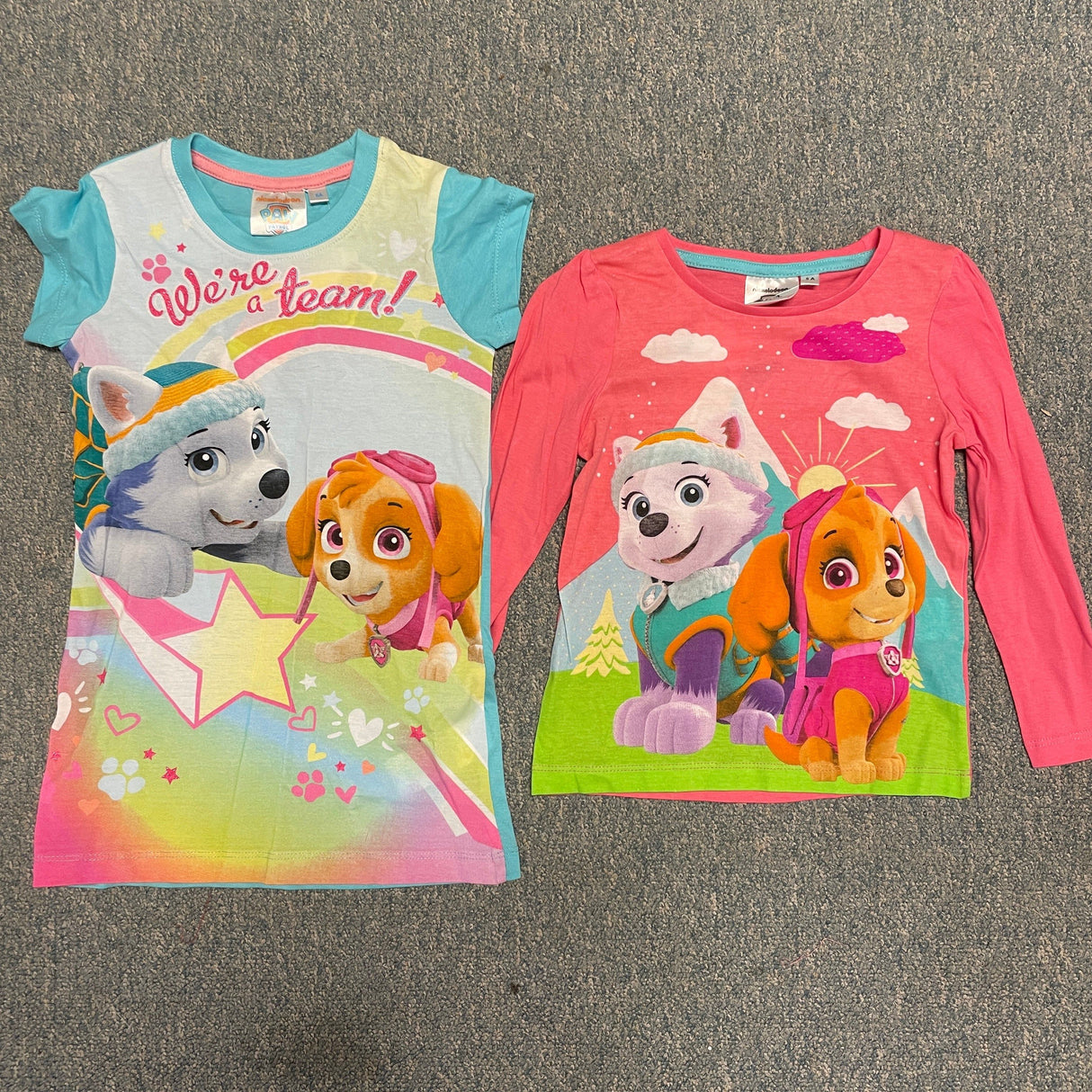 Tøjpakke 5-6 år - Paw Patrol t-shirt & trøje