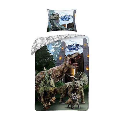 Jurassic Park sengesæt "Gate to park"