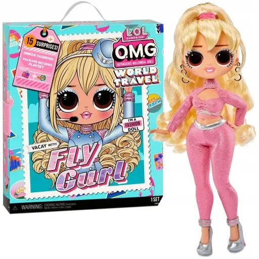 LOL Surprise World travel dukke med 15 overraskelser (Leveres assorteret)