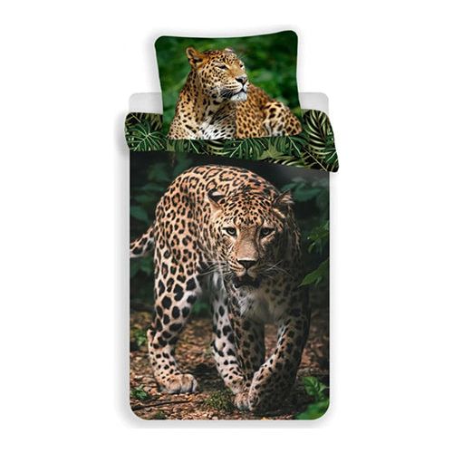 Leopard senior sengesæt 100% Bomuld