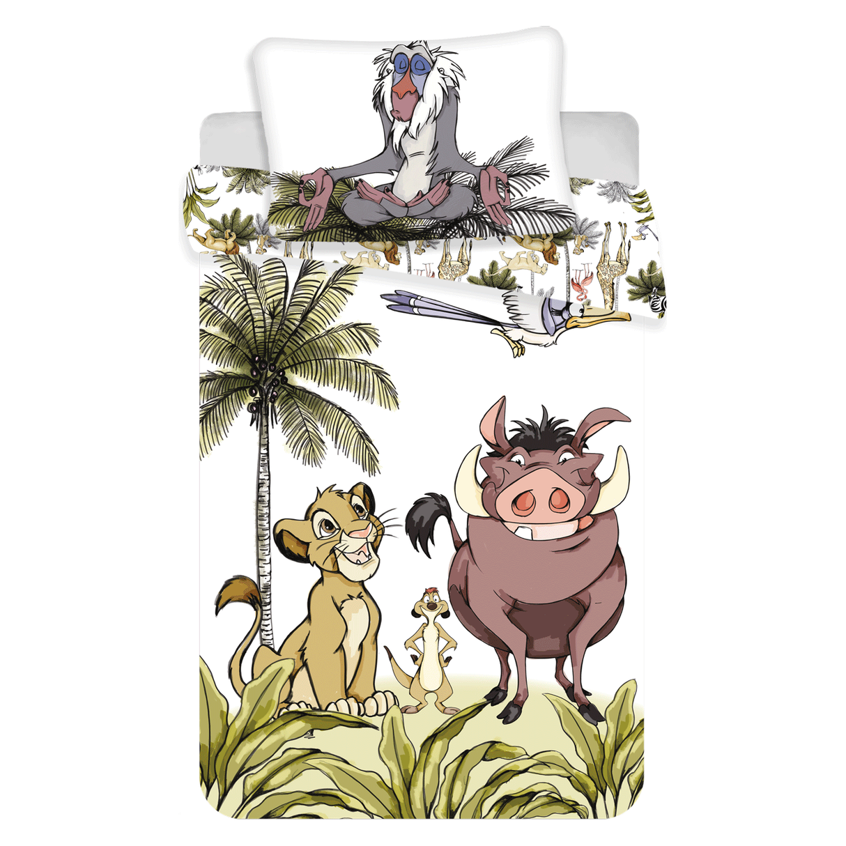 Løvernes Konge Junior Sengesæt 100x140 cm Bomuld Sengetøj
