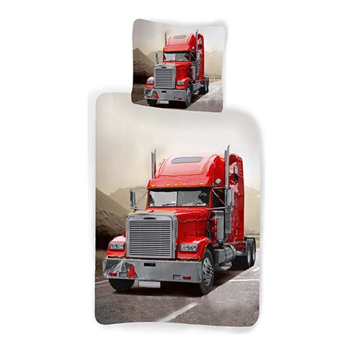 Lastbil junior sengesæt 100% Bomuld