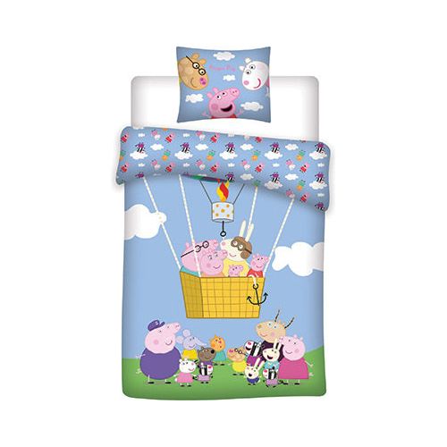 Gurli Gris "Luftballon" Junior Sengesæt 100x140 cm Bomuld Sengetøj