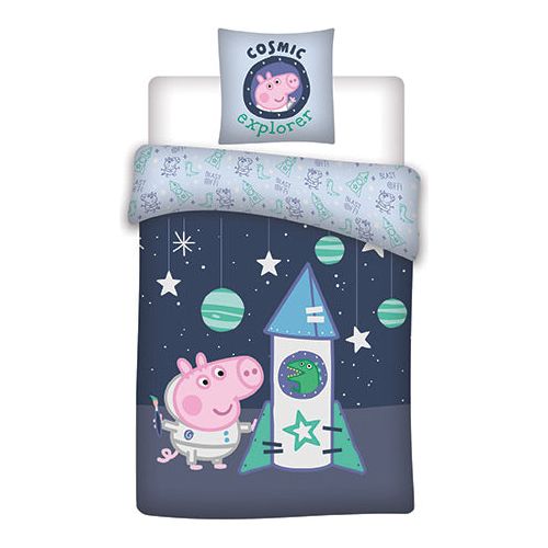 Gustav Gris "Astronaut" Junior Sengesæt 100x140 cm Bomuld Sengetøj