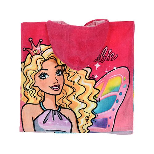 Barbie "Mermaid" håndklæde/poncho i 100% bomuld