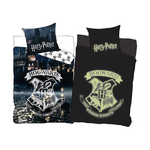 Harry Potter glow in the dark voksen sengesæt 100% Bomuld