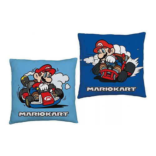 Super Mariokart vendbar pude 40x40 cm