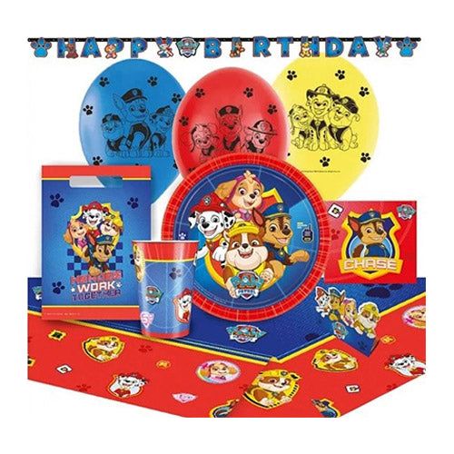 Paw Patrol fødselsdagspakke 56 dele