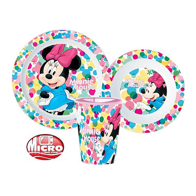 Minnie Mouse 3-delt spisesæt