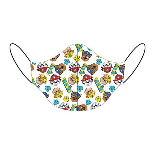 Paw Patrol vaskbart stofmundbind til børn i 100% Bomuld