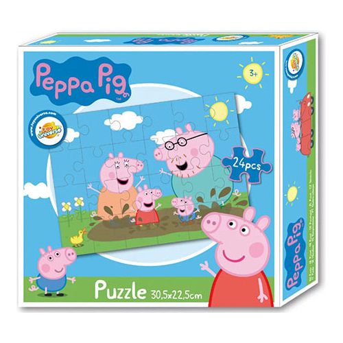 Gurli Gris puslespil med 24 brikker