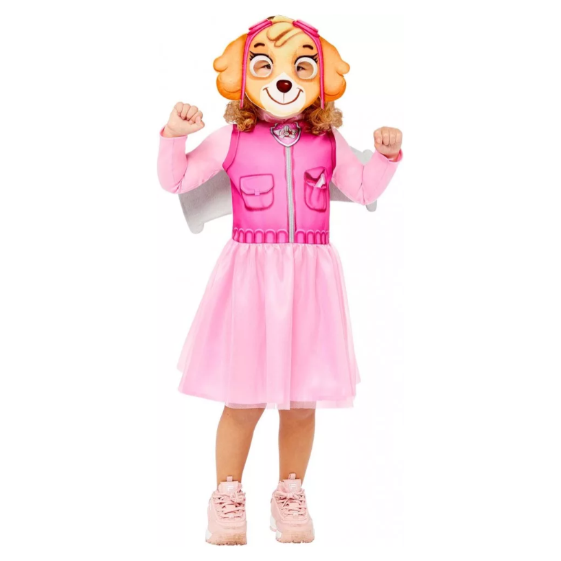 Paw Patrol skye kostume 3-6 år