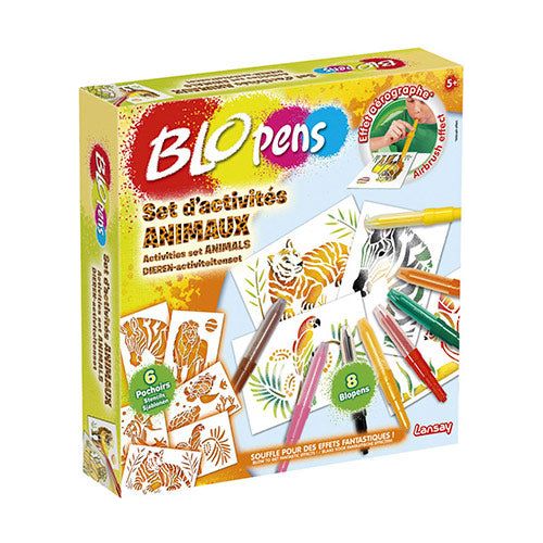 Blopens wild animal sæt