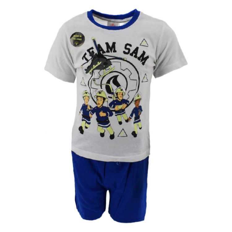 Brandmand Sam selvlysende sommersæt