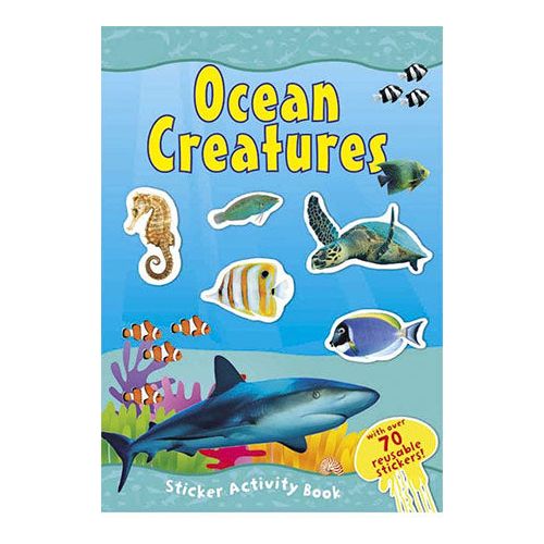 Klistermærkebog med haves flotte dyr